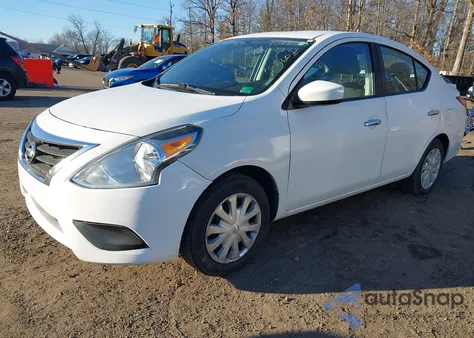 2017 Nissan Versa 1.6 S/1.6 S+/1.6 Sl/1.6 Sv из США, поврежденный, VIN 3N1CN7AP8HL814689